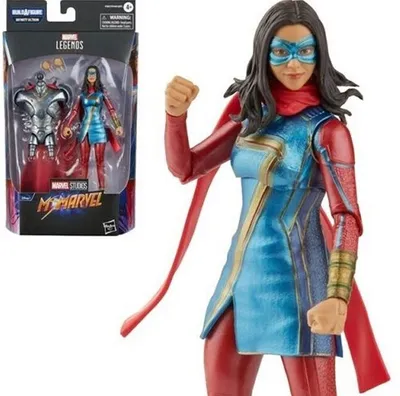 Image de Hasbro Ms Marvel Marvel Legends Series Action Figure 2022 Infinity Ultron BAF : Ms Marvel 15 cm HASF3857
