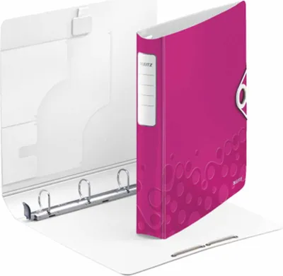 Obrázok produktu pre Leitz 4240-00-23 Krúžkový zakladač Active WOW, A4, penový, 4 krúžky, 30 mm, ružový