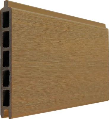 Produktbild von Fiberdeck BOSTON WPC Premium fence board Teak  21x160x1780 mm