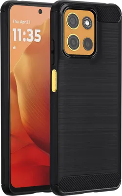 Produktbild von imoshion Brushed Back Cover Motorola Moto G15 / G15 Power - Schwarz