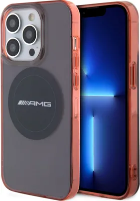 Image de AMG iPhone 15 Pro Coque arrière - Noir