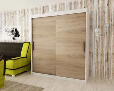 Image de MINIO Armoires TOKYO 180 cm Blanc / Sonoma