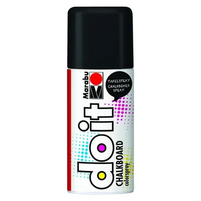 Produktbild von Marabu Sprühfarbe do it CHALKBOARD tafel schwarz 150 ml Dose