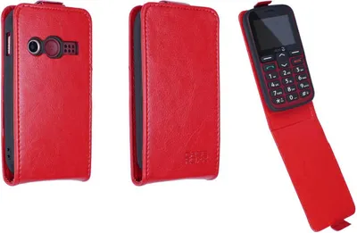 Obrázok produktu pre caseroxx puzdro na mobil  kompatibilné s Doro 1380/1381, puzdro na smartphone  v cervená
