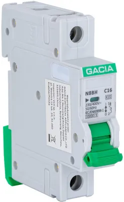 Immagine prodotto di Interruttore di sovracorrente GACIA N8BH 10KA C 1P 16A