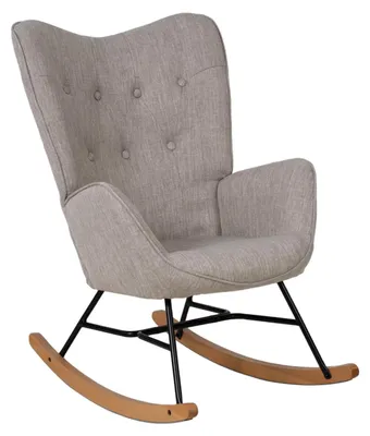 Produktbild von MEUBLE COSY Schaukelstuhl Sessel Schaukelsessel Stillstuhl Schwingstuhl mit Arml