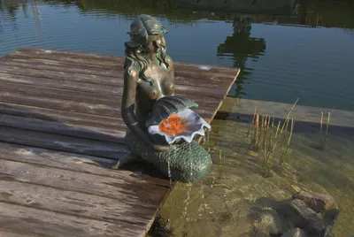 Produktbild von Ubbink Wasserspiel OSLO Bronze und Kupfergrün