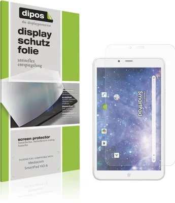 Immagine prodotto di 2x Pellicola Protettiva per Mediacom SmartPad YIO 8 Protezione Schermo Antiriflesso dipos