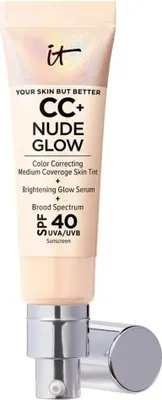 Produktbild von CC+ Hautfarbe GLOW lightweight foundation + glow serum SPF40 #fai