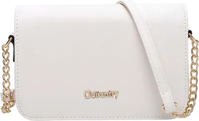 Produktbild von Gallantry, Umhängetasche Lisa genarbt mit Klappe und Magnetverschluss, Beige