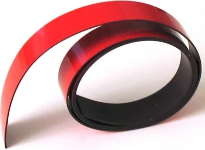 Produktbild von Magnetisches Band 1000x19x1mm rot