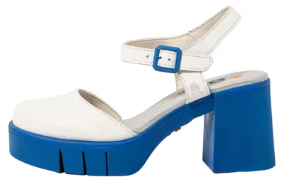 Produktbild von Art Sandalen mit Absatz Damen 1991 NAPPA WHITE-BLUE / EIVISSA Farbe Weiß