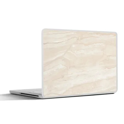 Produktbild von MuchoWow® Laptop Aufkleber Sticker Cover Marmor - Kalk - Sand - Textur 30x22 cm - Laptop-Sticker