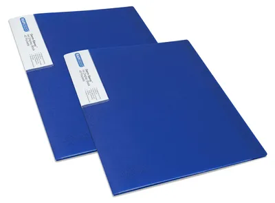 Productafbeelding van Rapesco 1675 register, 40 bladzijden, A4, blauw, 2-pack
