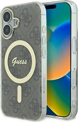 Immagine prodotto di Custodia per telefono cellulare Guess Iml Magsafe per Iphone 16 Plus 4g Taglia unica
