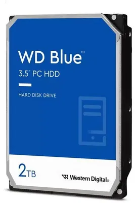 Image de Disque dur interne Western Digital WD Blue 2 To 3,5 pouce 5400 tr/min WD20EARZ PC bureau