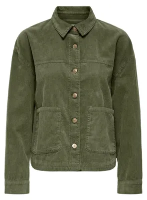 Produktbild von ONLY Damen Onlmoxie L/S Emb Cord Jacket Cc PNT, Kalamata, x_s