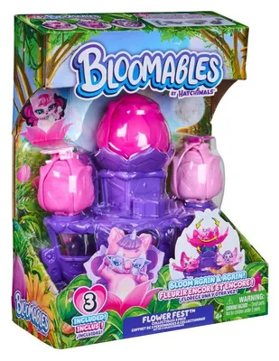 Produktbild von Hatchimals Bloomables Blumen-Spielset 3 Figuren