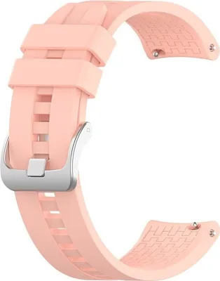 Produktbild von BStrap Silicone Cube Armband für Huawei Watch 3 / 3 Pro, sand pink