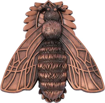 Image de INF Marque-page Animal Métal Vintage - Clip de Page Rétro 3D pour Livres Rouge
