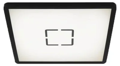 Produktbild von Briloner Slim LED Panel Free schwarz 19 x 19 cm mit Backight-Effekt