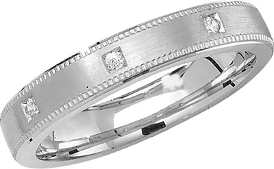 Produktbild von Schwerer 925 Sterling Silber 3mm Flach Court Form Herren/Damen - Trauring/Ehering/Hochzeitsring mit Zirkonia, 59 (18.8); TRS14925RSR