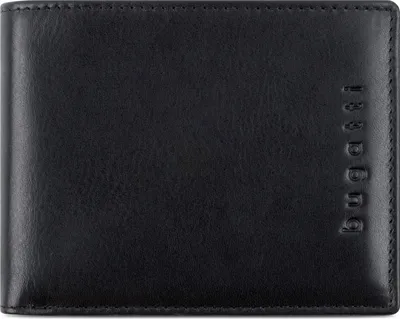 Produktbild von bugatti Geldbörse Romano RFID Wallet 4CC Black schwarz