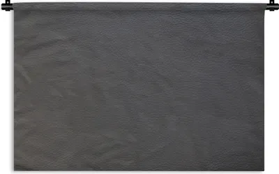 Produktbild von MuchoWow® Wandteppich Wandbehang Leder - Strukturiert - Leder-Optik - Grau 120x80 cm Tapisserie Dekoration Wandtuch - Wanddekorationen - Wandtücher