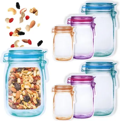 Produktbild von Ziplock-Lebensmittelbeutel 6 Stk.