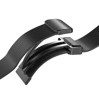 Produktbild von Original Samsung Milanese Band Galaxy Watch 44mm schwarz Watch 4, 5, 6, 7