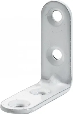 Produktbild von Hettich Stuhlwinkel 40x40x15 mm Stahl weiß - 20 Stück