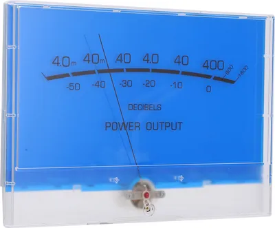 Obrázok produktu pre P?200 VU Meter Header s LED podsvietením Výkonový zosilňovač Zvuková úroveň Výkonový tester