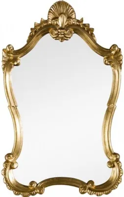 Produktbild von Casa Padrino Luxus Barock Wandspiegel Gold 46 x 5 x H. 73 cm - Wohnzimmer Spiegel - Garderoben Spiegel - Prunkvoller Spiegel im Barockstil