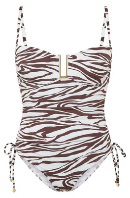 Produktbild von Biba - Badeanzug für Damen GT49993 (36 DE) (Weiß/Schwarz)