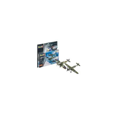 Image de Revell Model Set Combat Set Bf109G-10 & Spitfire Mk.V 1:72