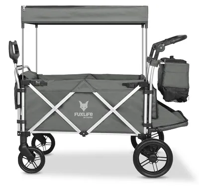 Imagen del producto de FUXLIFE carro de transporte FX-CTL950 | Carro para ocio y uso diario | Color gris