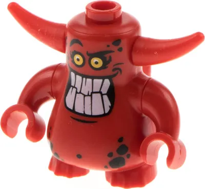 Produktbild von 1x Lego Figur Nexo Knights Scurrier 10 Zähne rot Monster Kreatur 70323 nex020