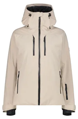 Produktbild von CMP Damen Stretch Skijacke Clima Protect mit Kapuze beige 34