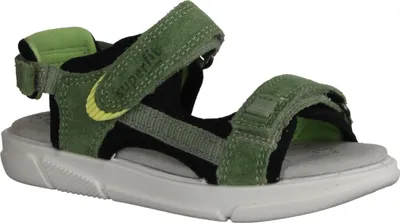 Produktbild von Superfit Pixie 0006927500 Sandalen, Jungs, Leder/Textil, Hellgrün/Schwarz - Kinderschuhe Teens Jungs Gr. 25 - 42, Grün, leder/textil