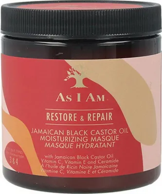 Produktbild von Haarmaske Restore & Repair Jamaican Black Castor Oil As I Am (227 g)