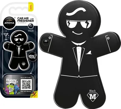 Produktbild von Aroma car MANNYBlack, 19,8 mm, 13 mm, 8 mm