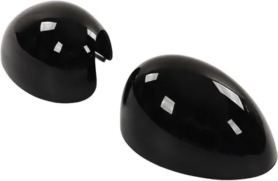 Obrázok produktu pre Kryt zrkadla, lesklý čierny - kryt bočného zrkadla - náhrada pre modely R55/R56/R57/R58/R59/R60/R61 - ABS - 2 kusy - vhodné pre manuálne sklápanie - kryt zrkadla