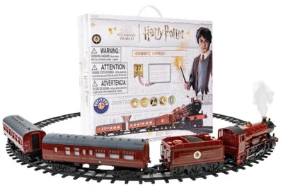 Productafbeelding van Treinset hogwarts express ready to play 186x127cm rood/zwart Lionel My Village