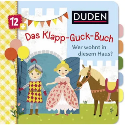 Produktbild von Duden 12+: Das Klapp-Guck-Buch: Wer wohnt in diesem Haus?