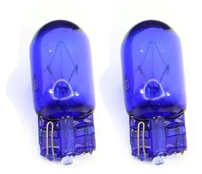 Image de Feux de position / éclairage de plaque d'immatriculation, 2 ampoules T10 W5W, effet xenon, blanc super