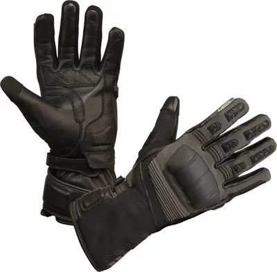 Produktbild von Modeka Black Ridge Motorradhandschuhe, grau/schwarz, 11