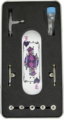 Productafbeelding van Pro fingerboard complete skateboard set - 29X96mm met esdoorns hout deck - 4.0 pro Trucks Regular kingpins