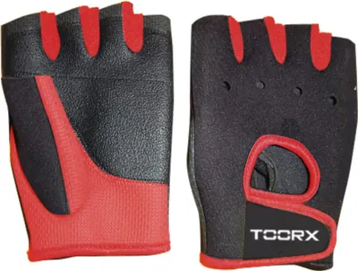 Produktbild von Toorx Fitness Gants de fitness - Cuir - Rouge - Größe: L