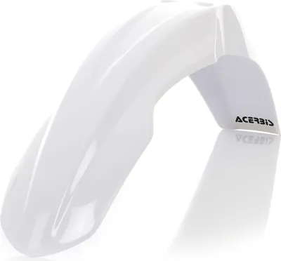 Produktbild von ACERBIS weißer vorderer Kotflügel für HONDA
