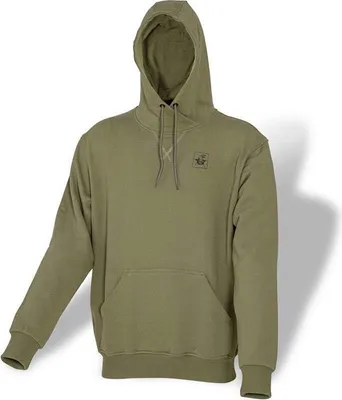 Produktbild von Black Cat Cat Hoodie Khaki - Angelpullover, Größe:M